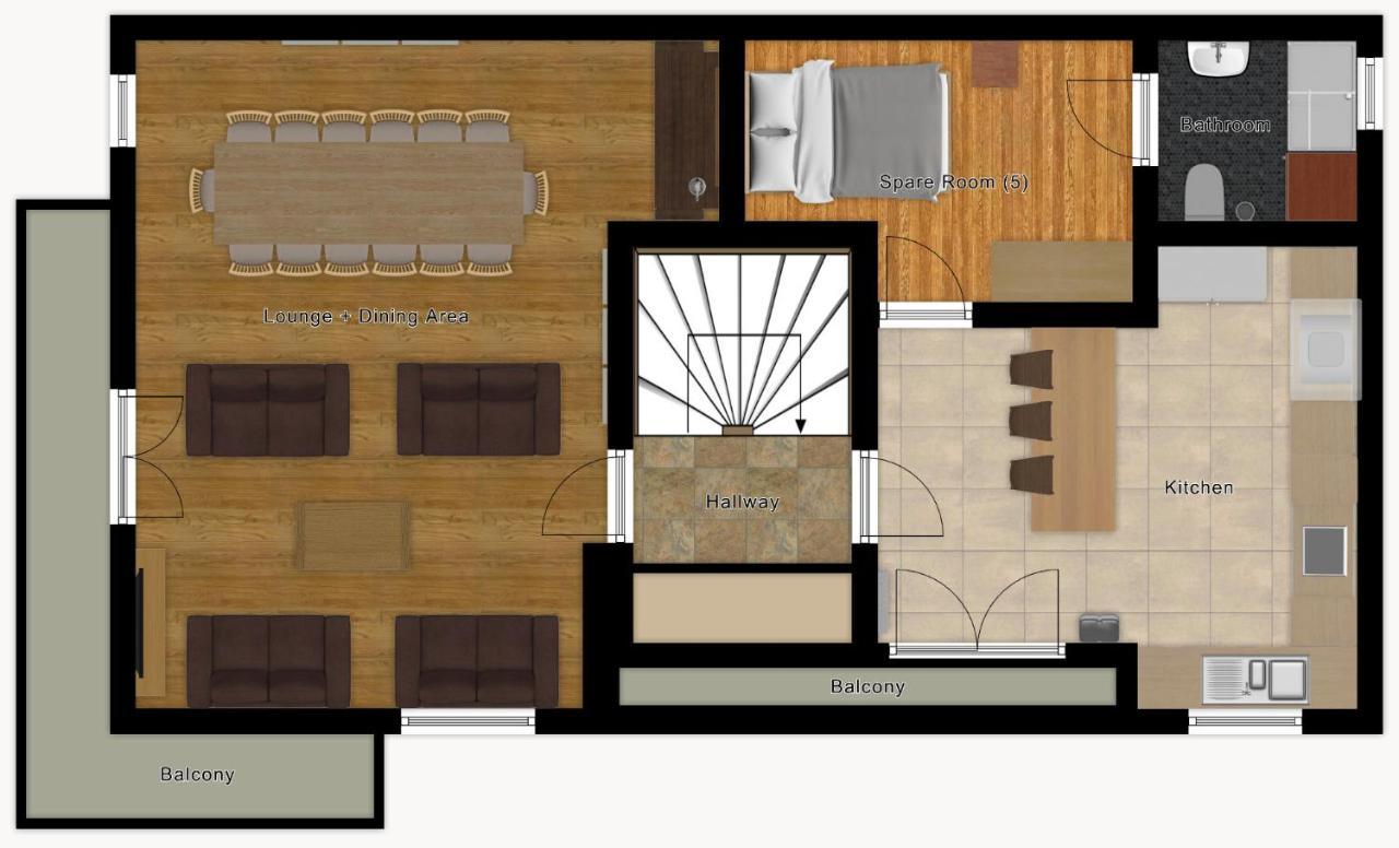 Chalet Aventure B&B Les Gets Eksteriør billede