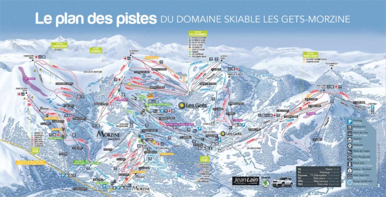 Chalet Aventure B&B Les Gets Eksteriør billede